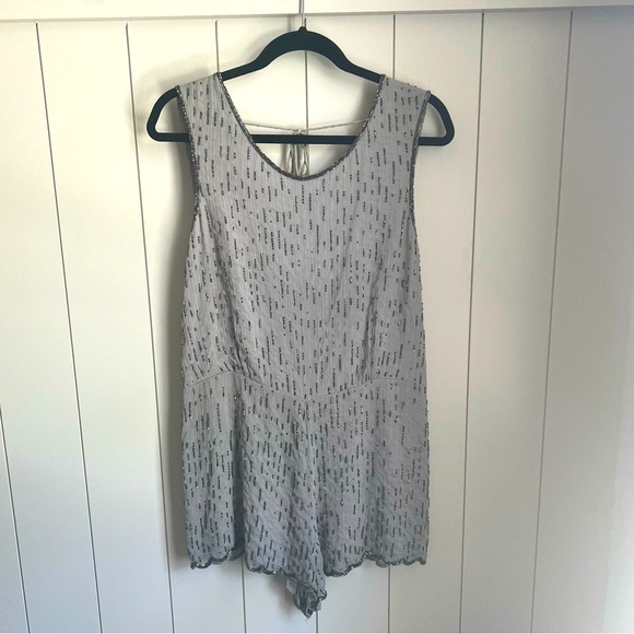 ❌N/A❌ Free People beaded romper - Picture 8 of 15